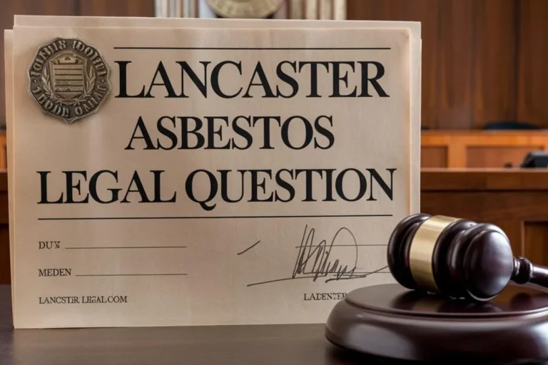 lancaster asbestos legal question