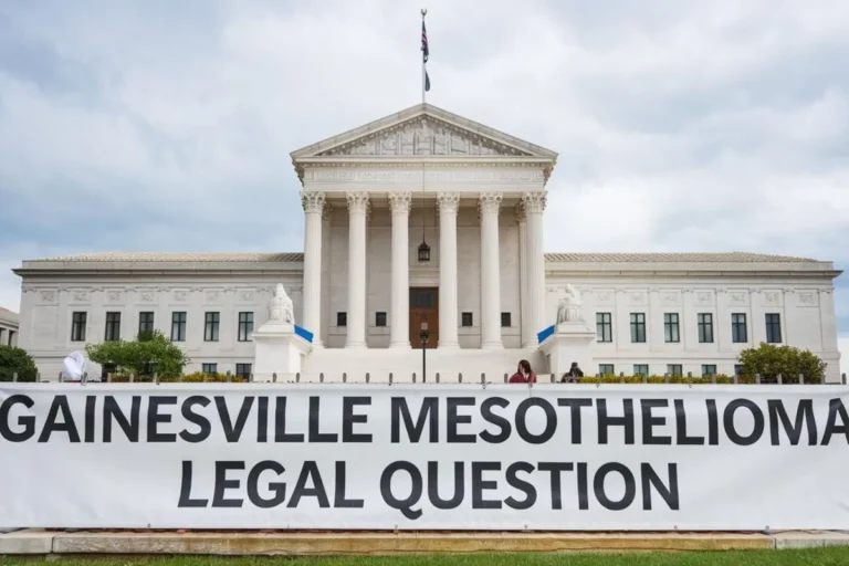 gainesville mesothelioma legal question