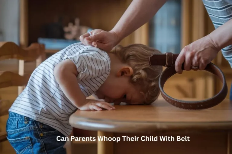 can parents whoop their child with belt