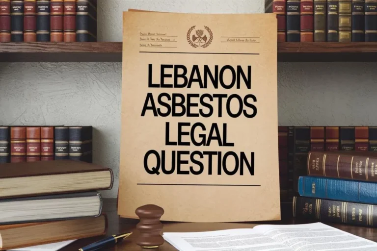 lebanon asbestos legal question