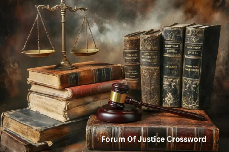 Forum Of Justice Crossword