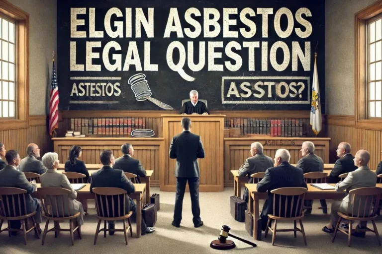 Elgin Asbestos Legal Question