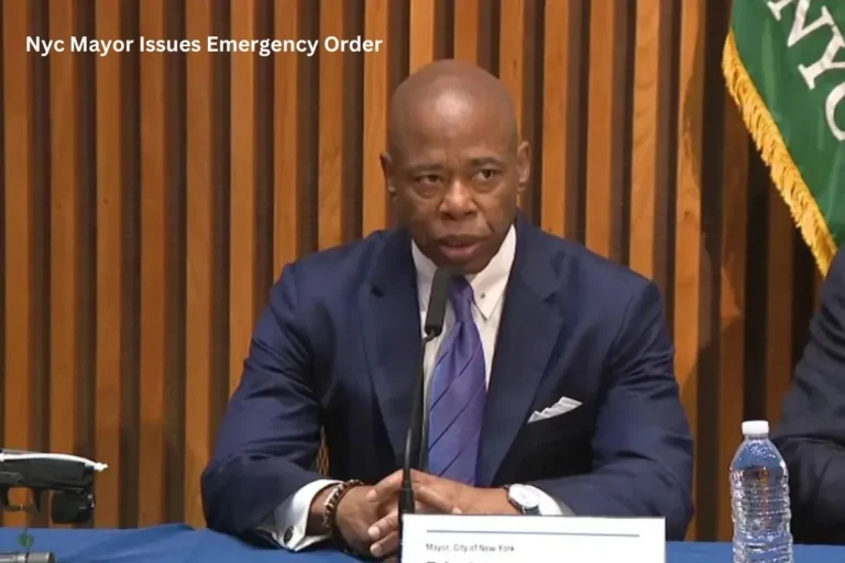 nyc mayor issues emergency order