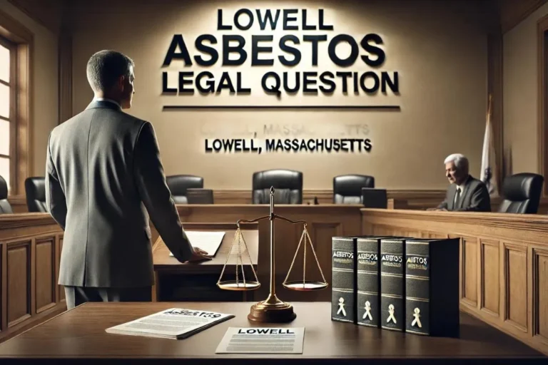 Lowell Asbestos Legal Question