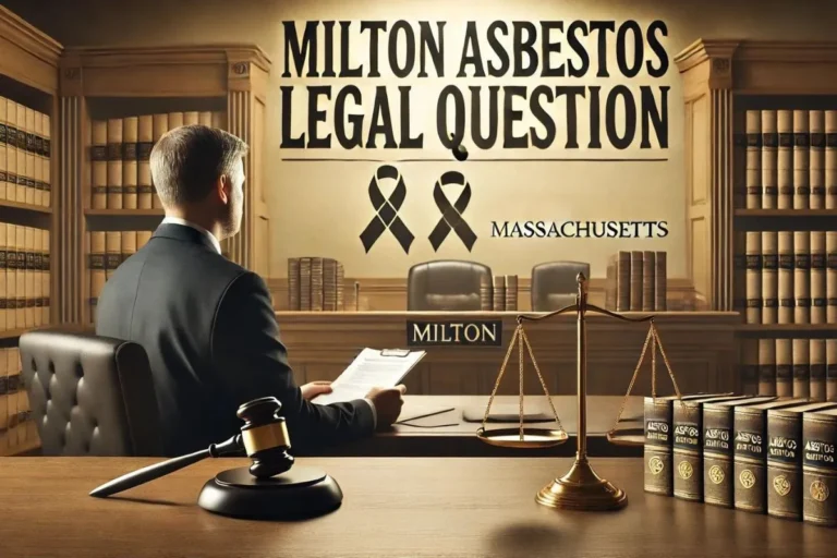 Milton Asbestos Legal Question