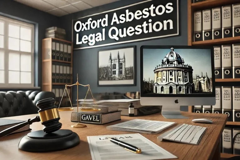 Oxford Asbestos Legal Question