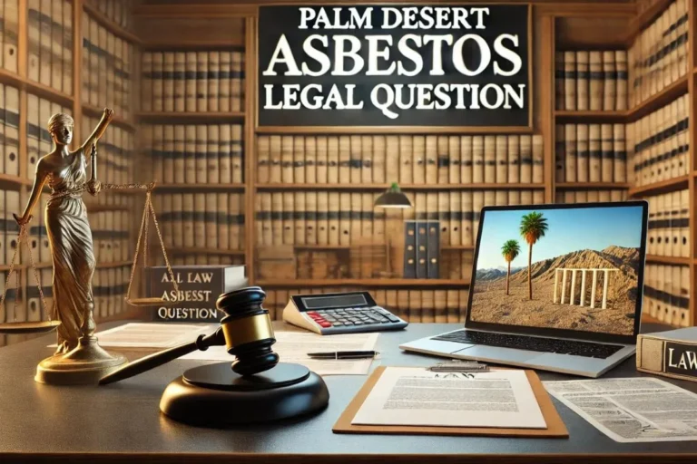 Palm Desert Asbestos Legal Question