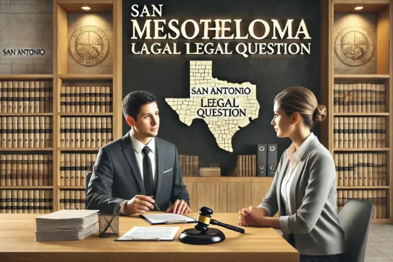 San Antonio Mesothelioma Legal Question