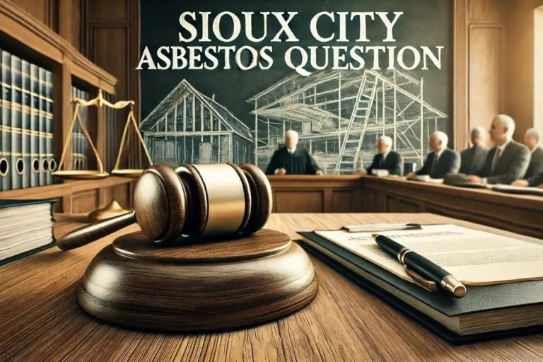 Sioux City Asbestos Legal Question