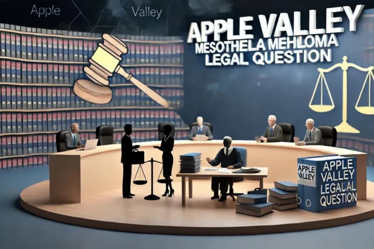 Apple Valley Mesothelioma Legal Question