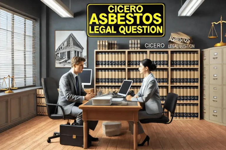 Cicero Asbestos Legal Question