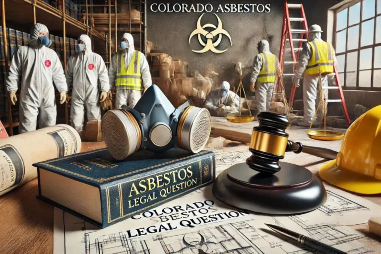 Colorado Asbestos Legal Question