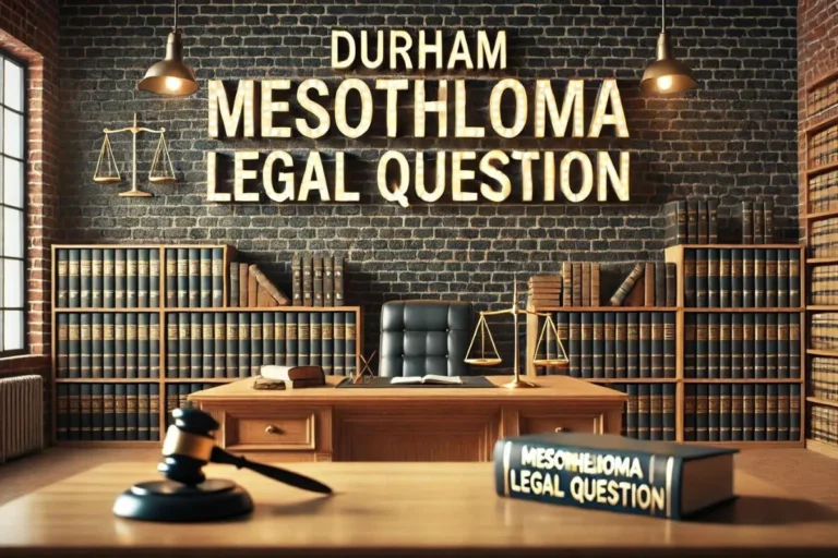 Durham Mesothelioma Legal Question