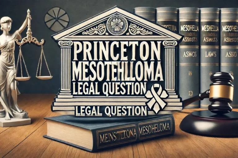 Princeton Mesothelioma Legal Question