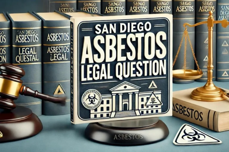 San Diego Asbestos Legal Question