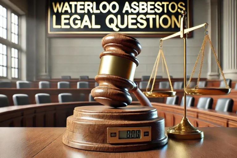 Waterloo Asbestos Legal Question