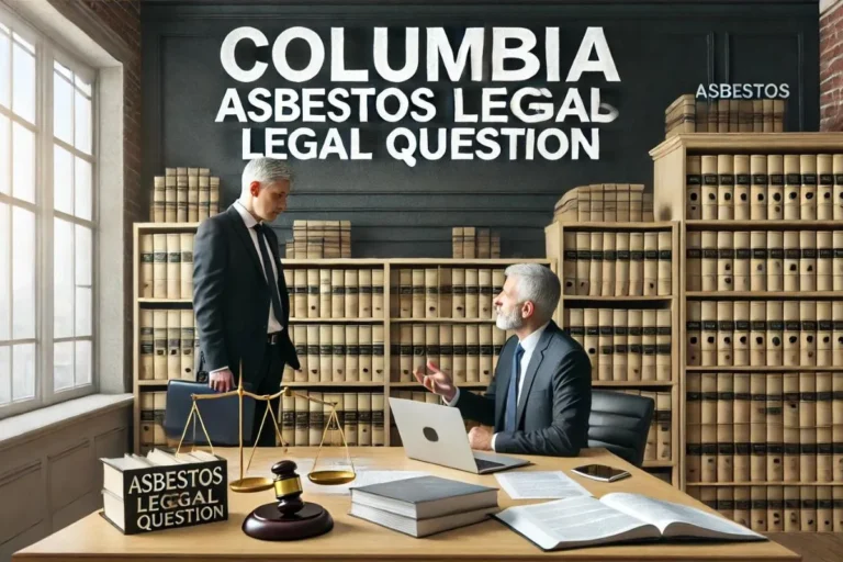 Columbia Asbestos Legal Question