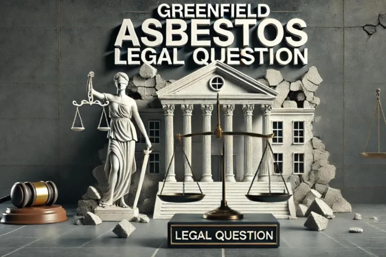 Greenfield Asbestos Legal Question