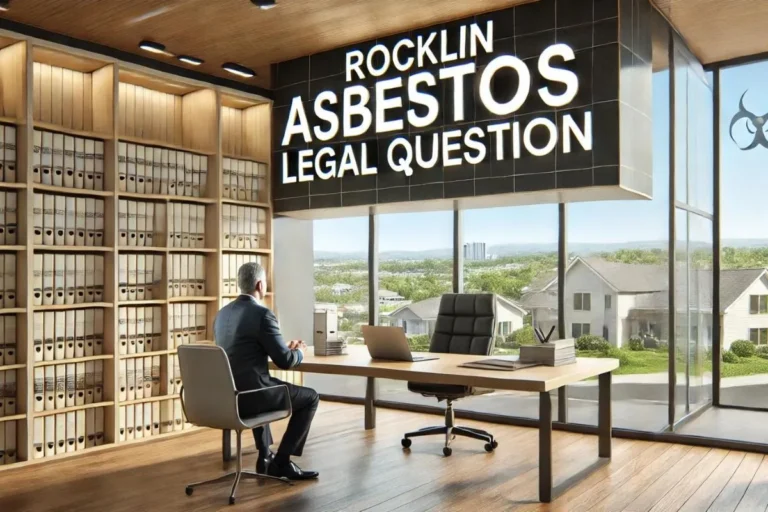 Rocklin Asbestos Legal Question