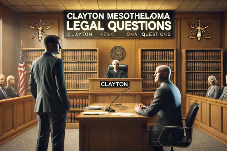 Clayton Mesothelioma Legal Questions